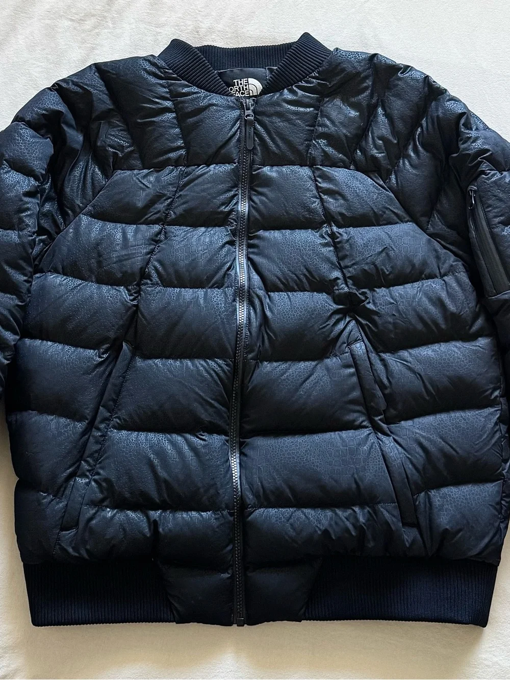 The North Face Men's Black Bomber Puffer Jacket